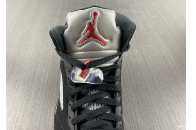 5 BLACK AIR (2016) METALLIC 845035-003 JORDAN 0907